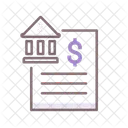 Bank Statement  Icon