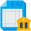 Bank Statement  Icon