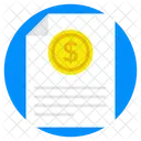 Bank Statement  Icon