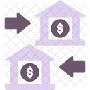 Bank To Bank  Icon