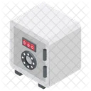 Bank Vault Bank Lockers Safe Deposit Box Icon
