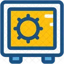 Bank Vault Safe Icon