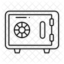 Bank Vault Security Icon