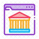 Ancient Building Web Icon