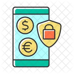 Persönliche Bankdaten  Symbol