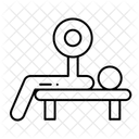 Bankdrücken  Symbol