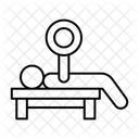 Bankdrücken  Symbol