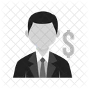 Banker Businessman Icon