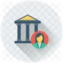 Banker Building Bank Icon