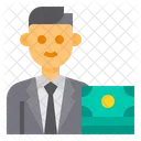 Banker Avatar Occupation Icon