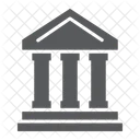 Bankgebäude  Symbol