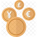 Banking Coins Conversion Icon