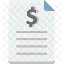 Banking Budget Document Icon