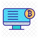 Ico Banking Bitcoin Icon