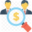 Banking Search Money Icon