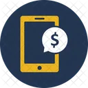 Banking Chat Bubble Mobile Marketing Icon