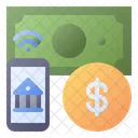 Banking Mobile Internet Icon