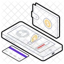 Mobile Payment Mobile Transection Banking App Icon