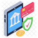 Secure Banking Safe Payment Banking App Icon