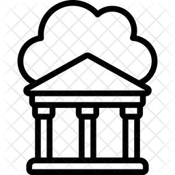 뱅킹 클라우드  아이콘