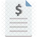 Banking Budget Document Icon