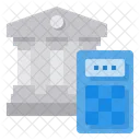 Banking Building Calculator Icon