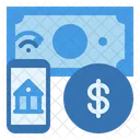 Banking Mobile Internet Icon