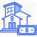 Banking Central Bank Money Icon
