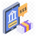 Banking App Online Banking Banking Message Icon