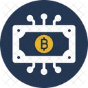 Banking on bitcoin, bitcoin investment, bitcoin exchange,  bitcoin piggy bank  Icon