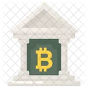 Bitcoin Bank Cryptocurrency Bank Bitcoin Institute Icon