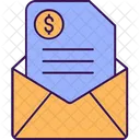 Banking Paper Postal Order Cheque Icône