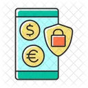 Banking personal data  Symbol