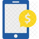 Banking Sms Chat Bubble Check Balance Icon