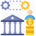 Banking System Economic Deposit Icon