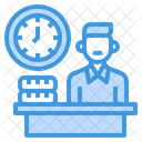 Banking Time Management Wrok Time Icon