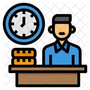 Banking Time Management Wrok Time Icon
