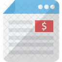 Banking website  Icon