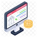 Online Banking Banking Web Banking Website Icon