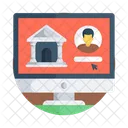 Bankkonto Online Konto Internet Konto Symbol