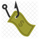 Banknote Cash Hook Icon
