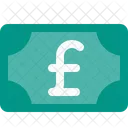 Pound Currency Banknote Icon