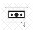 Cash Banknote Finance Icon