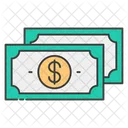 Banknotes Cash Money Icon