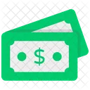 Banknotes Currency Dollars Icon