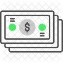 Banknotes Dollar Money Icon