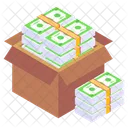 Banknotes Box  Icon