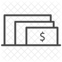 Banknotes Size  Icon
