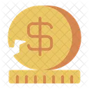 Bankrupt Coin Money Icon