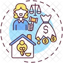 Bankruptcy assistance  Icon